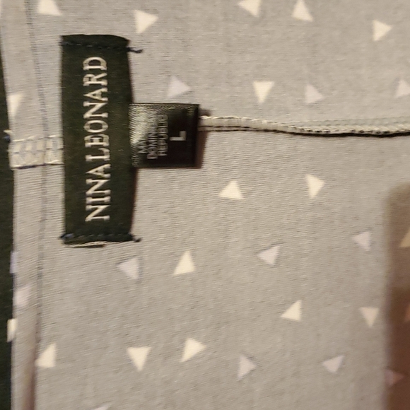 Nina Leonard Maxi Sundress ~ It's Flirty Sexy Cool ~ Sz Lg - Picture 8 of 9